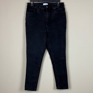 Loft Black "The Curvy Skinny" Cotton Blend Denim Jeans; Size 8/29